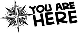 You Are Here Teen Summer Reading Club logo